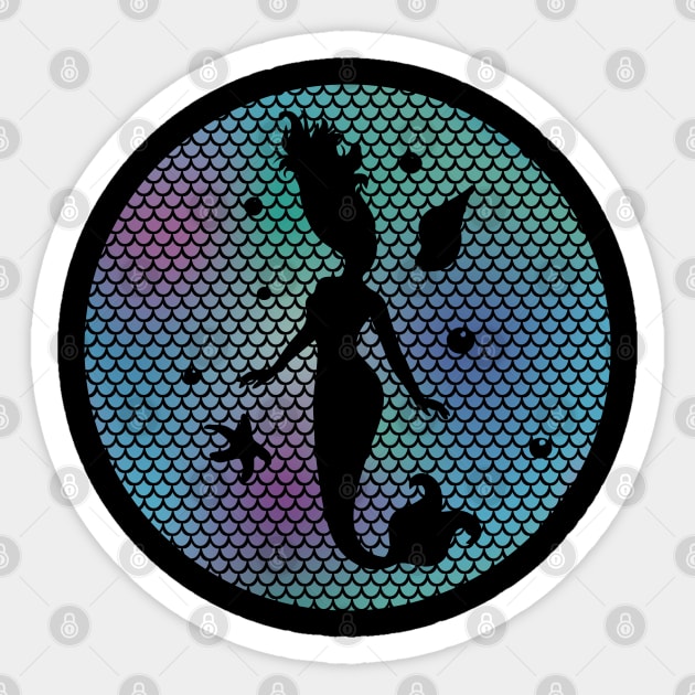 Mermaid Sticker by Litho